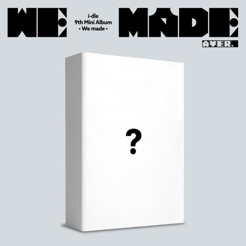 PRE-ORDER: i-dle 9th Mini Album - We made (A ver. + B ver.)