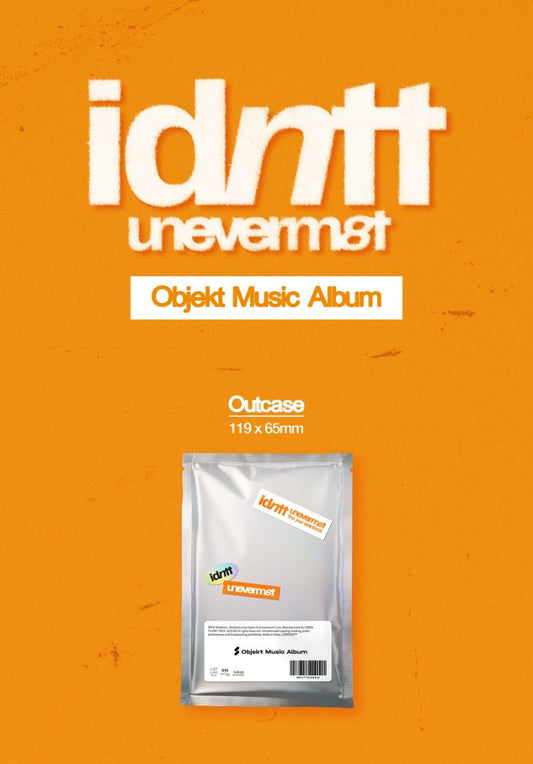 idntt 1st Mini Album - <unevermet> (Objekt Music Album Ver.)