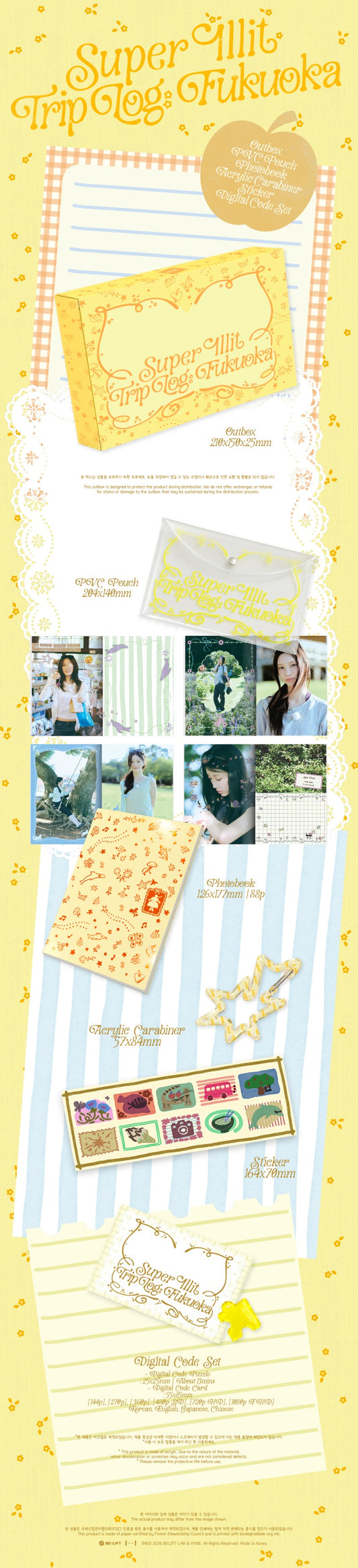 PRE-ORDER: ILLIT – SUPER ILLIT TRIP LOG : FUKUOKA (Digital Code)