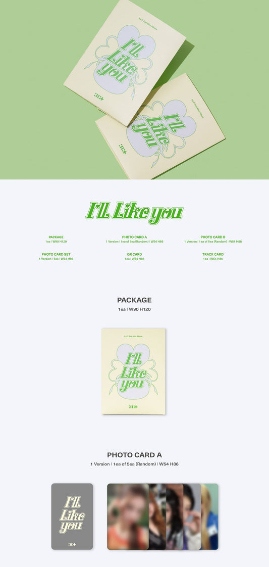 ILLIT 2nd Mini Album – I’LL LIKE YOU (Weverse Albums Ver.)
