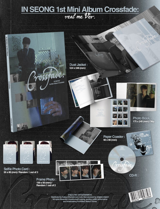 IN SEONG (SF9) 1st Mini Album - Crossfade: (Random)