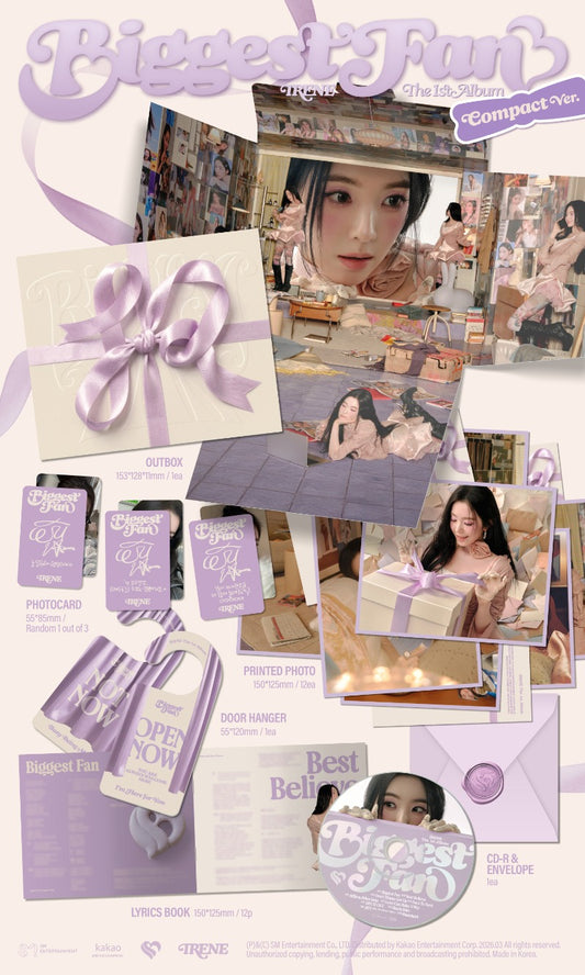 IRENE (Red Velvet) The 1st Album - Biggest Fan (Compact Ver.)