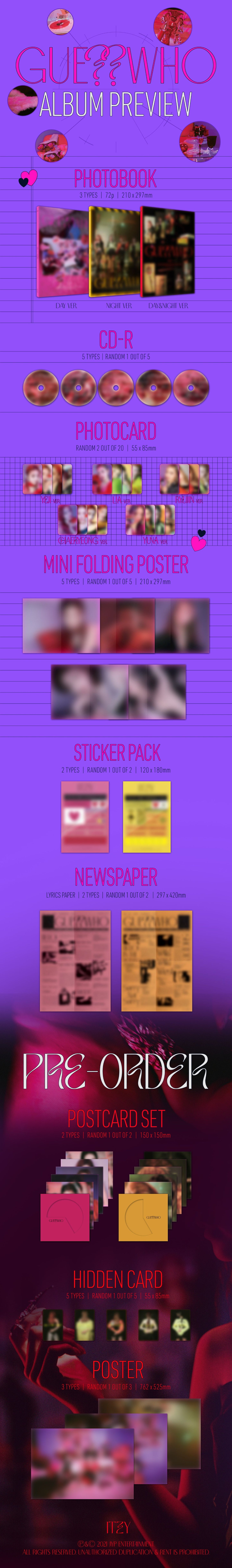 ITZY 4th Mini Album - GUESS WHO (Random)