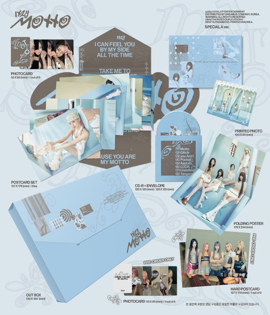 PRE-ORDER: ITZY 12th Mini Album - Motto (Special Ver.) (Random)