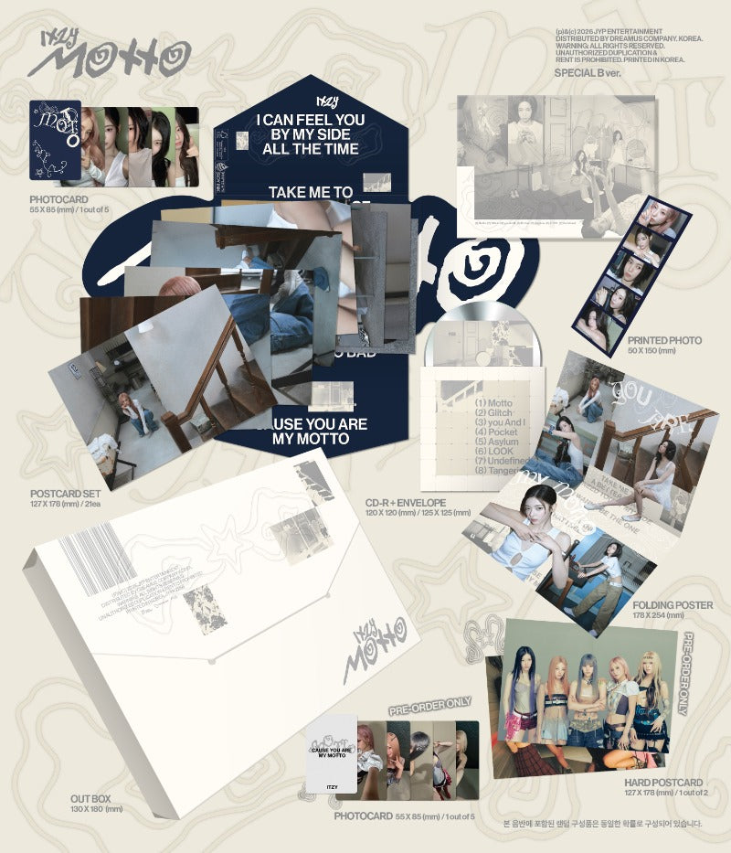 ITZY 12th Mini Album - Motto (Special Ver.) (Random)
