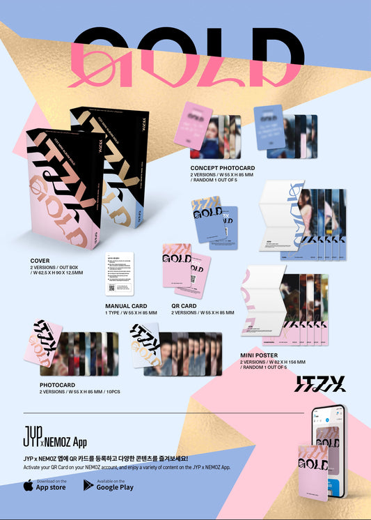ITZY – GOLD (PLATFORM NEMO Ver.) (Random)