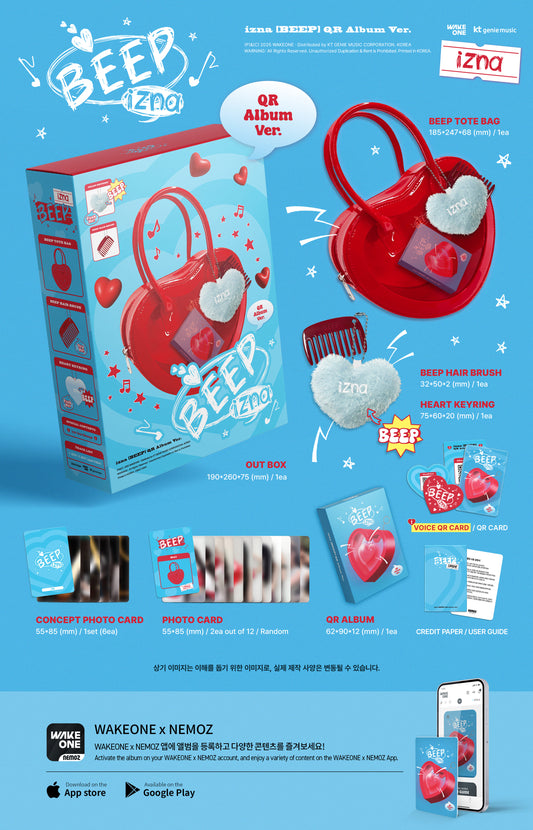 izna Single Album – BEEP (QR Album Ver.) (Limited Edition)