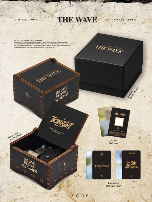 KIM JAE JOONG 2nd Single Album - THE WAVE