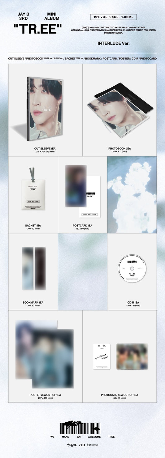 JAY B (GOT7) 3rd Mini Album - TR.EE (Interlude Ver.)