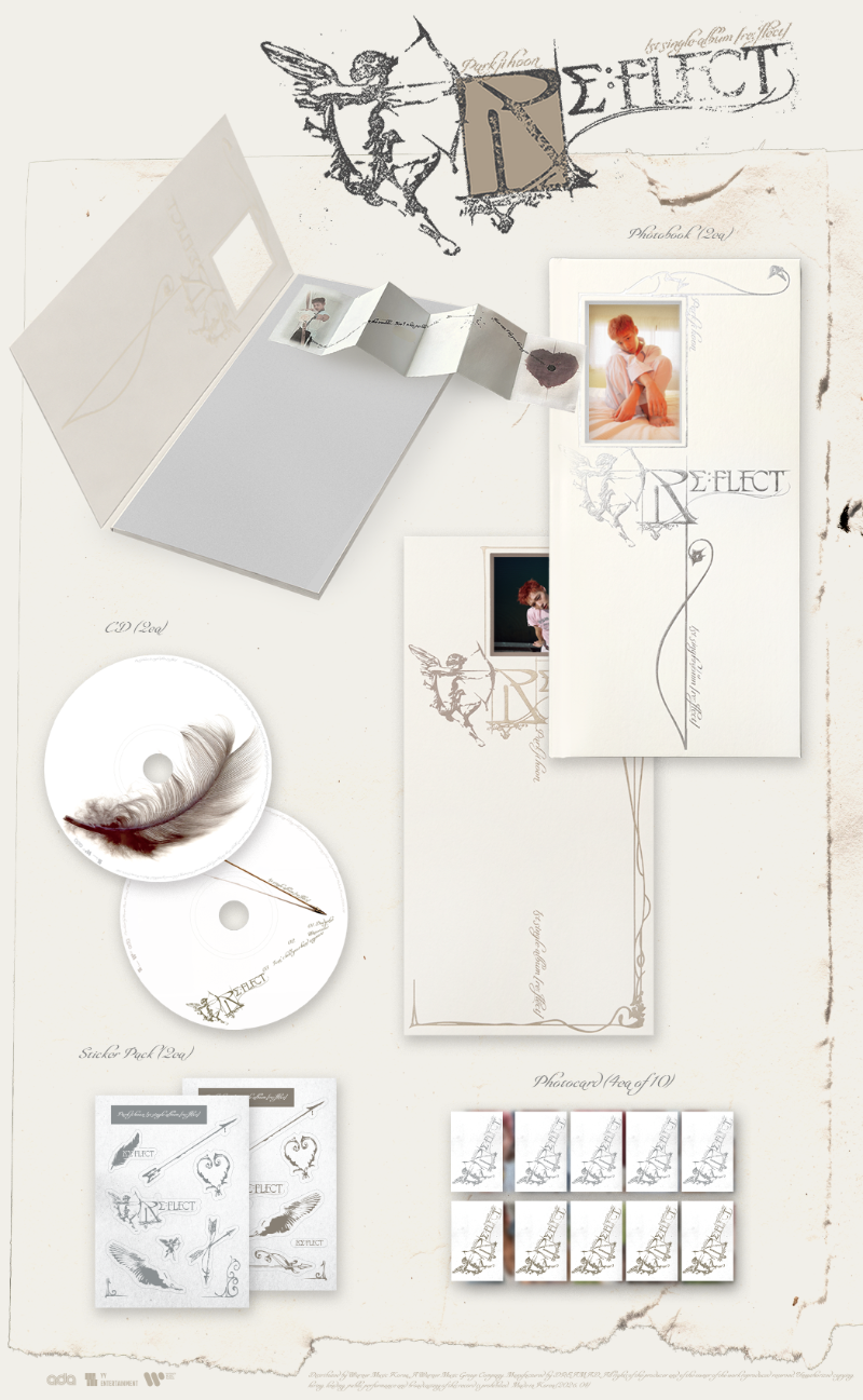 PARK JI HOON 1st Single Album - RE:FLECT (Random)