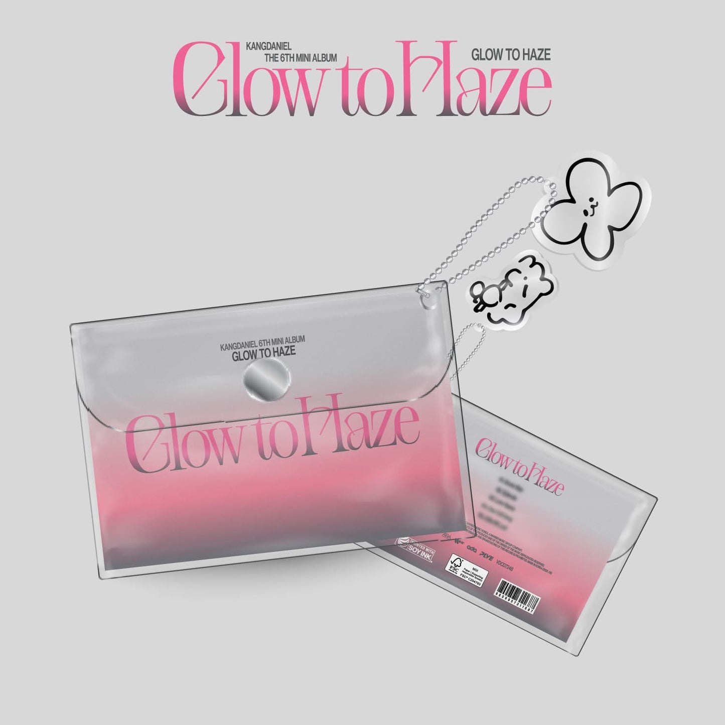 KANG DANIEL 6th Mini Album – Glow to Haze (PVC Pouch Ver.)