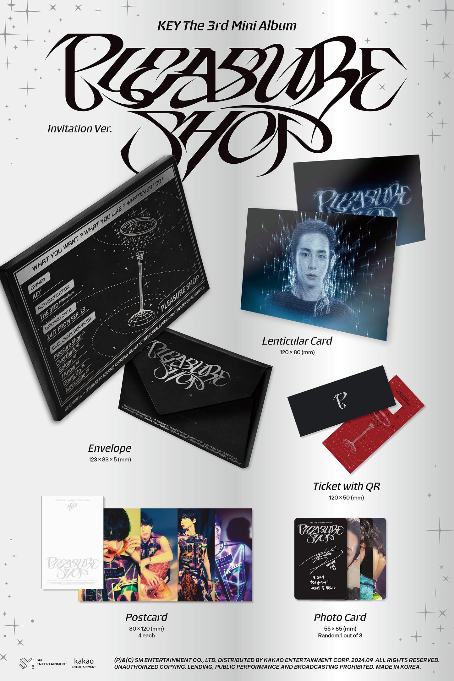 KEY The 3rd Mini Album – Pleasure Shop (Invitation Ver.)