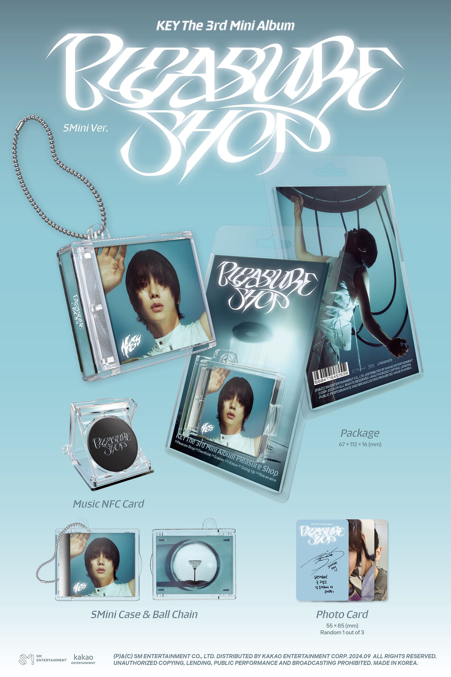 KEY The 3rd Mini Album – Pleasure Shop (SMini Ver.)