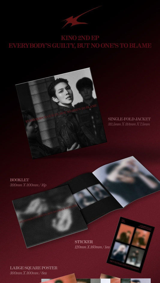 KINO (Pentagon) 2nd EP - EVERYBODY’S GUILTY, BUT NO ONE’S TO BLAME