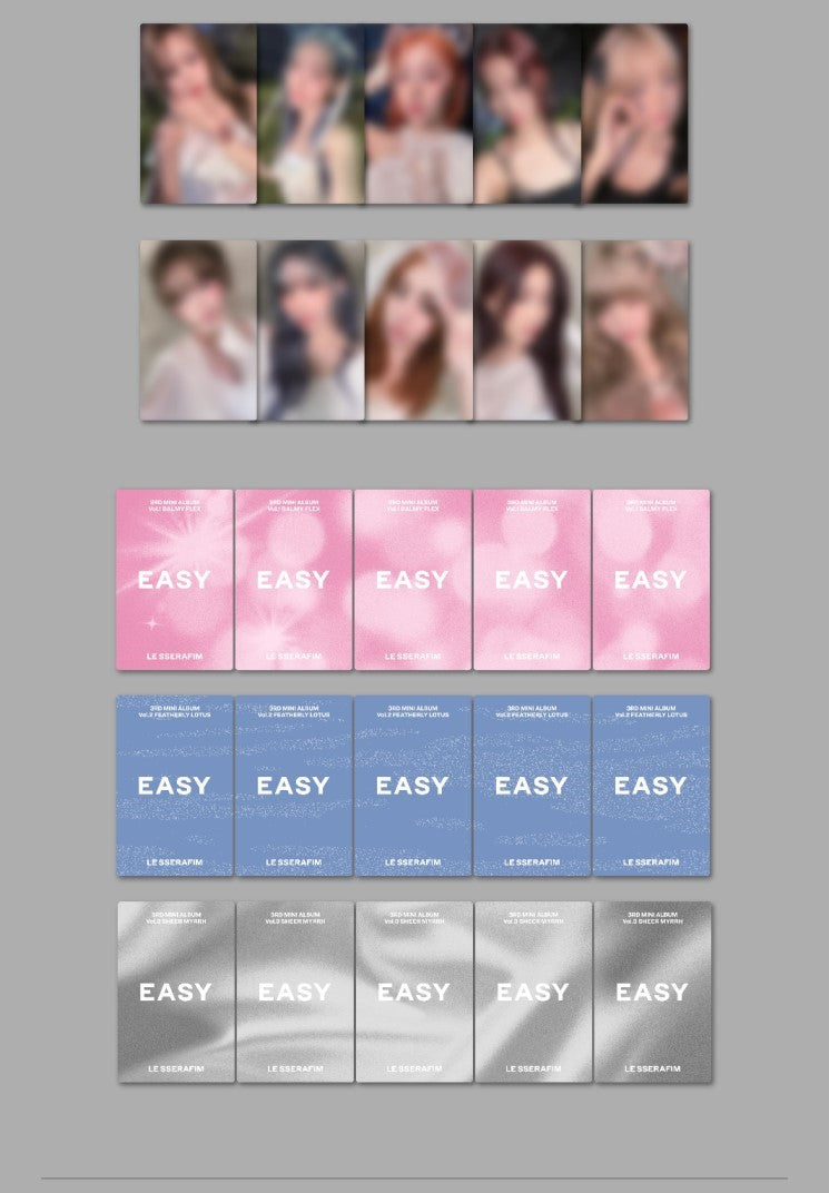 LE SSERAFIM Mini Album Vol. 3 – EASY (Random)