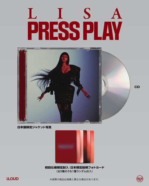 PRE-ORDER: LISA EP Album - PRESS PLAY (Japanese Edition)
