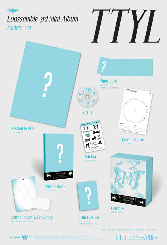 Loossemble 3rd Mini Album – TTYL (Random)
