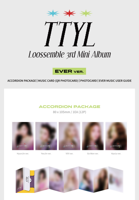 Loossemble 3rd Mini Album – TTYL (EVER Ver.) (Random)