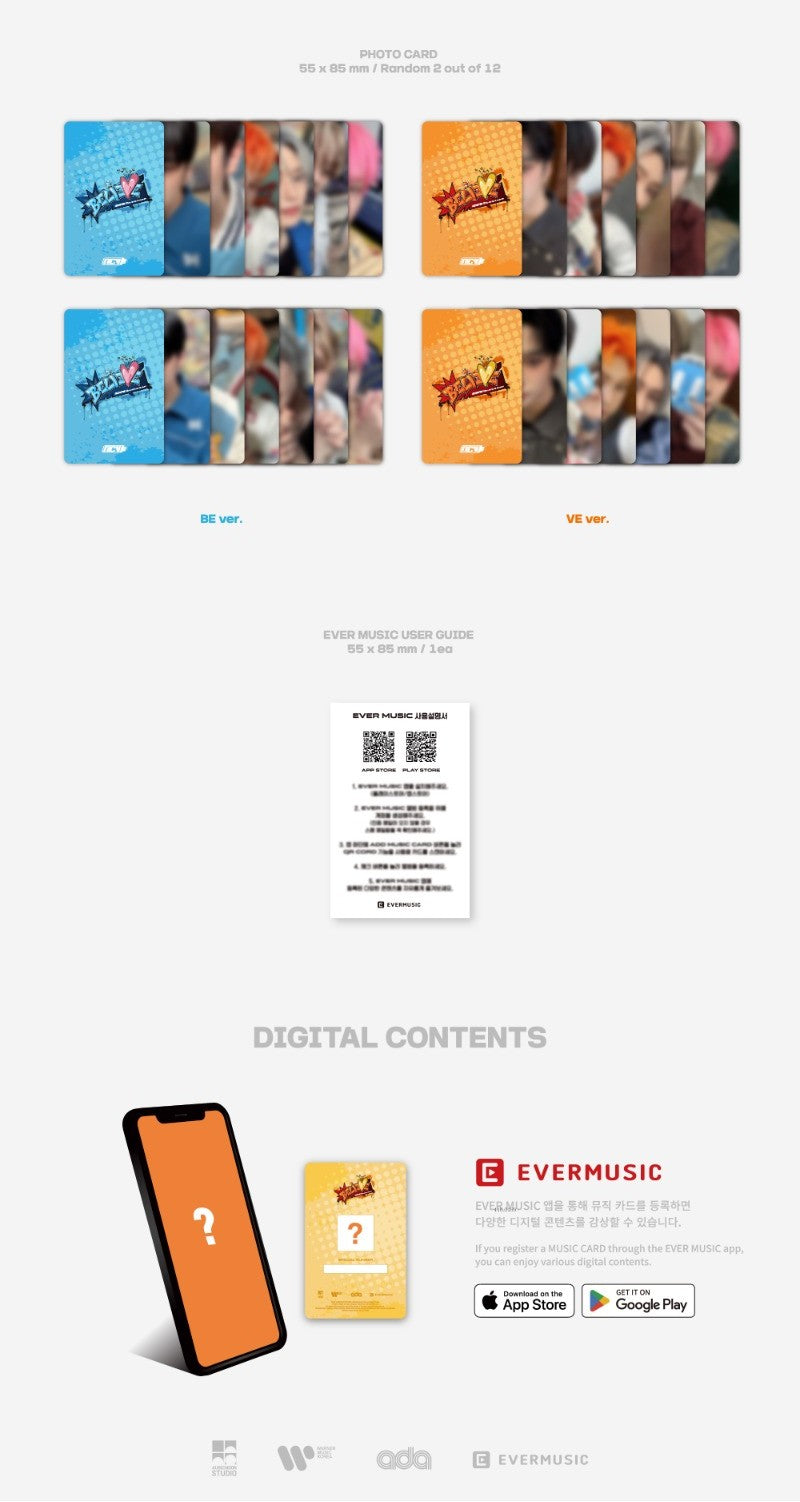 NCHIVE 2nd Single Album - BELIEVE (Ever Ver.)