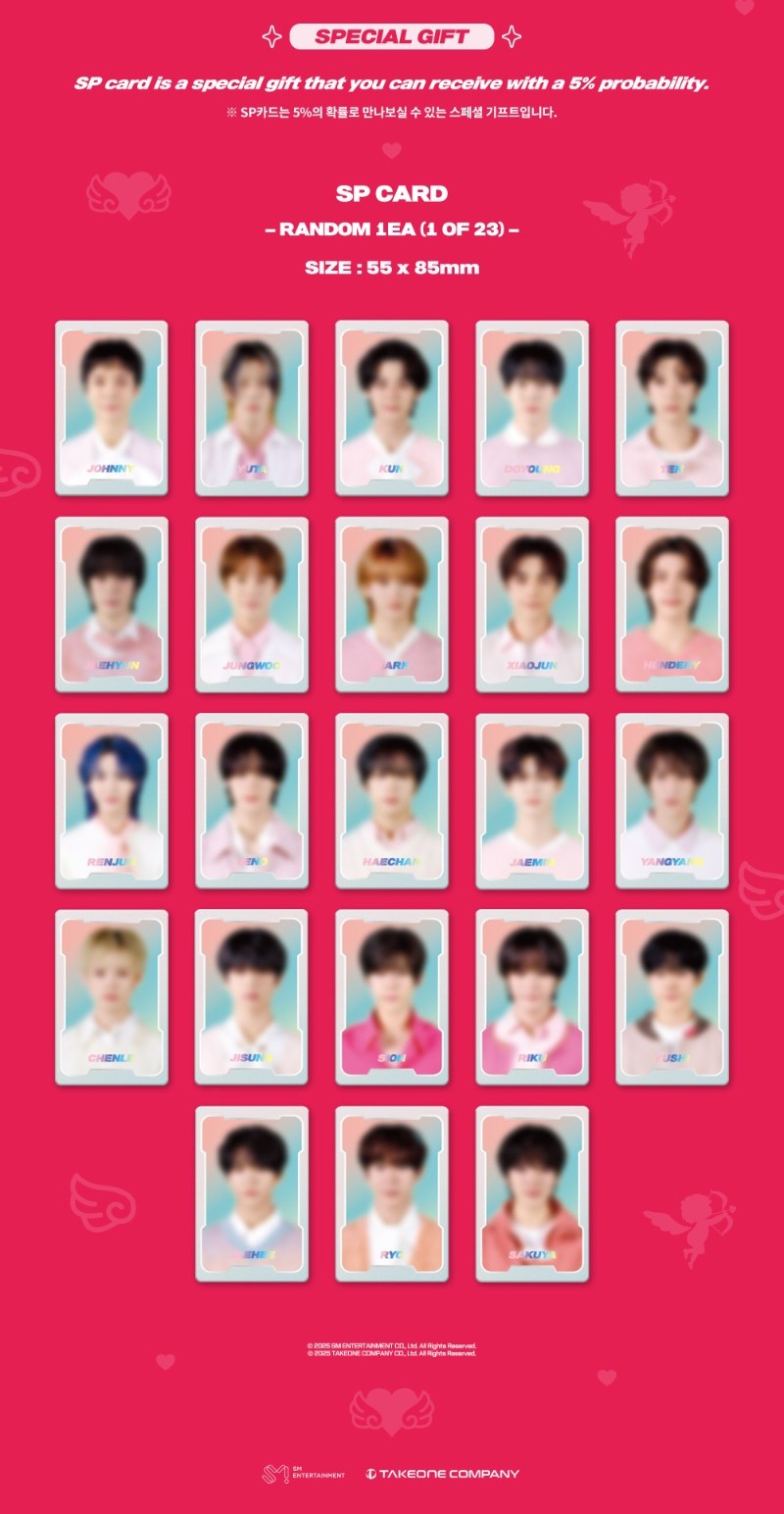 NCT – NCT ZONE COUPON CARD (CUPID Ver.)