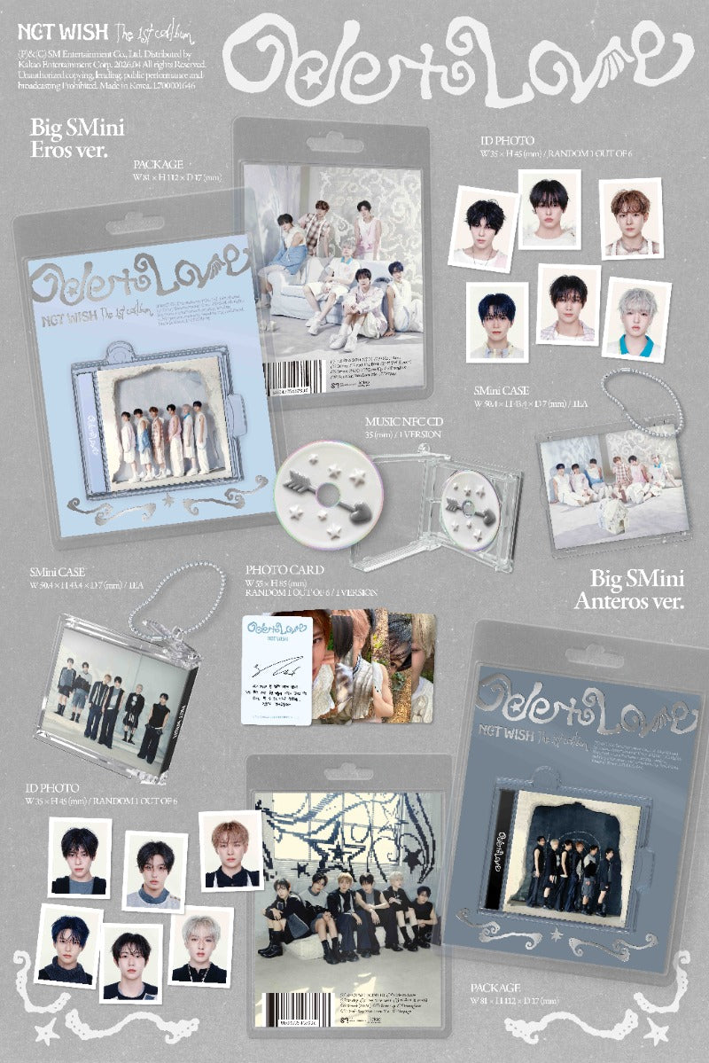 NCT WISH The 1st Album - Ode to Love (Big SMini Ver.) (Random)