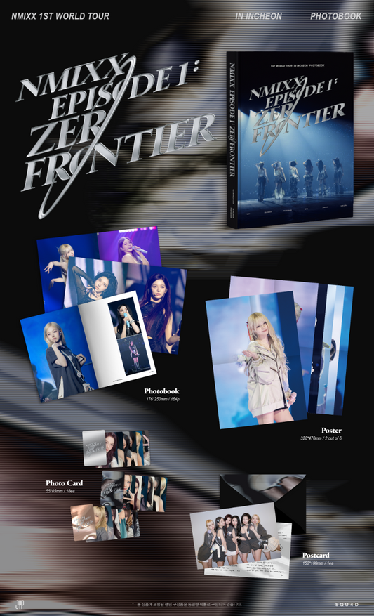 PRE-ORDER: NMIXX – NMIXX 1st World Tour - EPISODE 1: ZERO FRONTIER In Incheon Photobook
