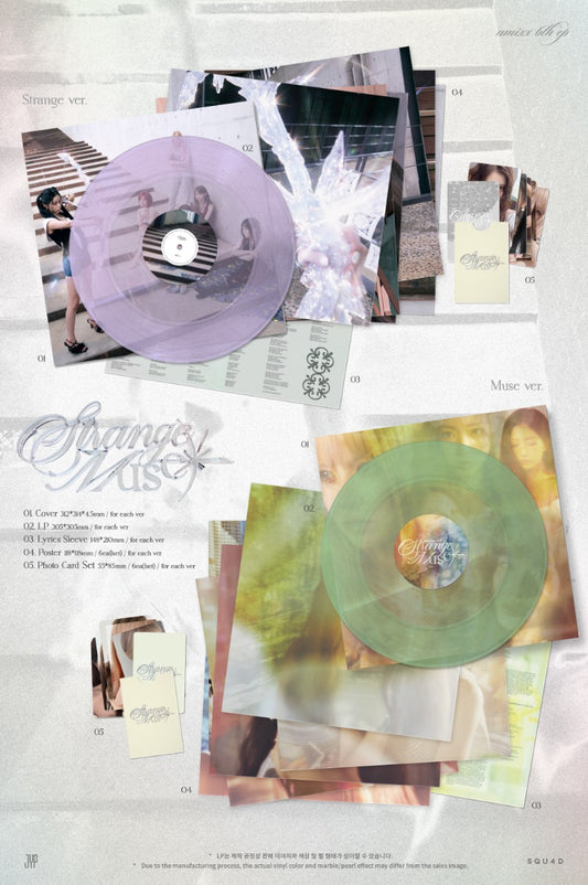 PRE-ORDER: NMIXX 6th EP Album - Strange Muse (LP Ver.) (Random)