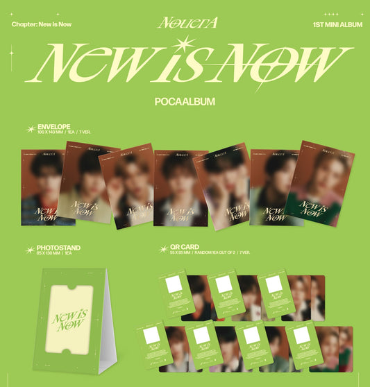NouerA 1st Mini Album - Chapter: New is Now (POCA) (Random)