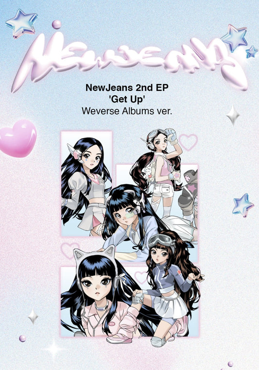 NewJeans 2nd EP - Get Up (Weverse Albums Ver.) (Random)