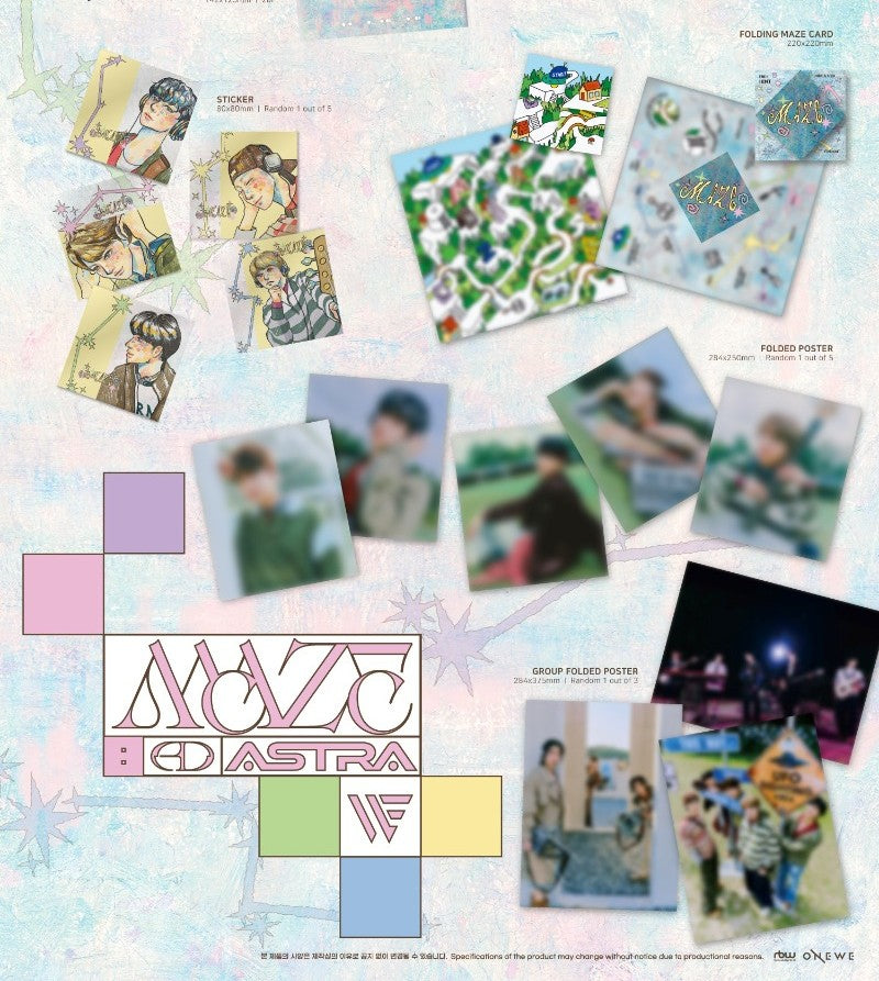 ONEWE 4th Mini Album - MAZE : AD ASTRA (MAZE Ver.)