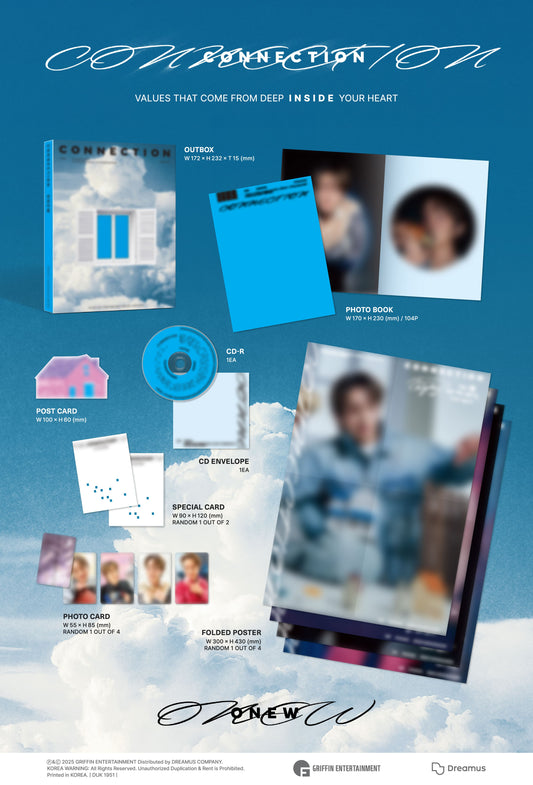 ONEW (SHINee) 4TH MINI ALBUM – CONNECTION (Photobook Ver.) (Random)