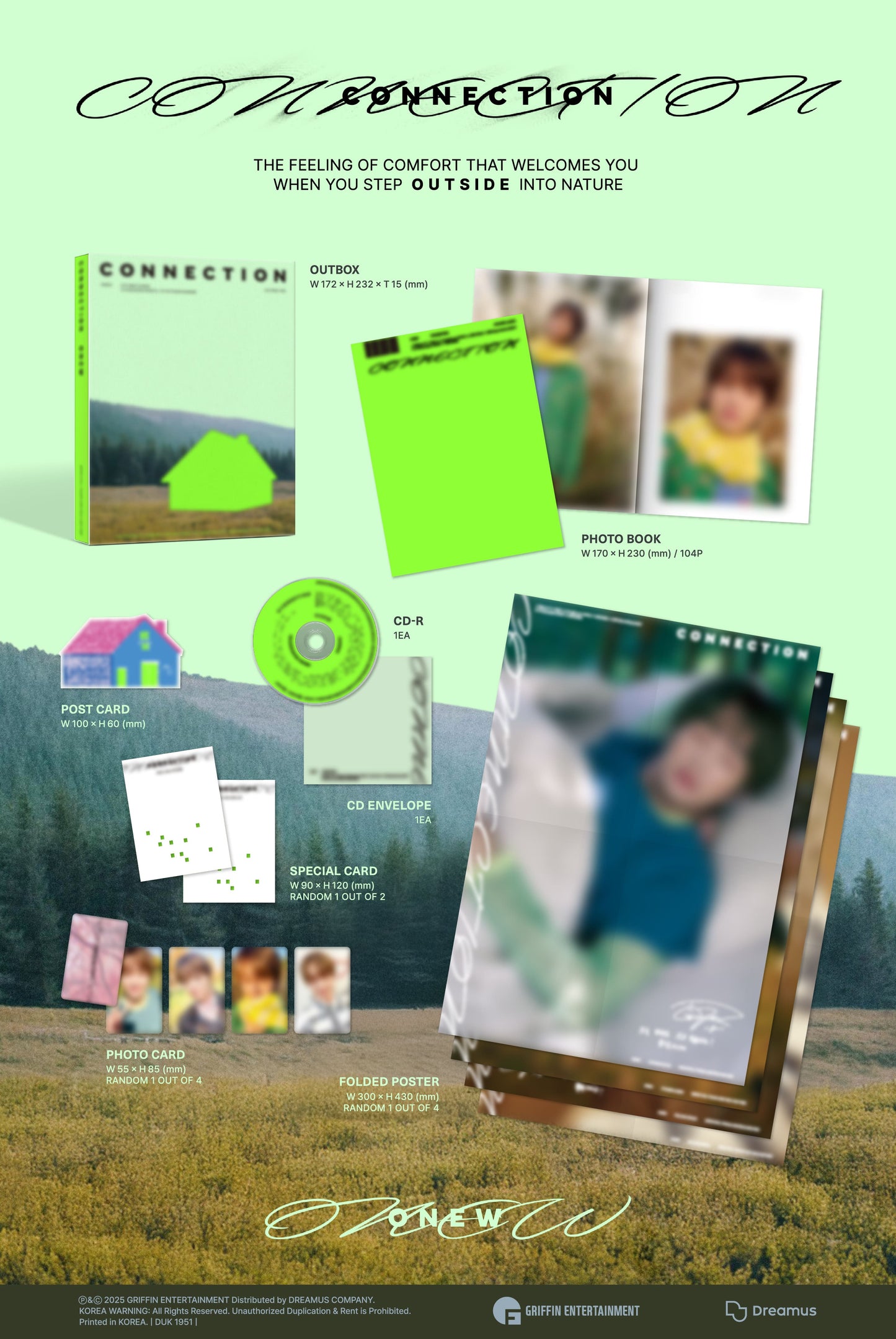 ONEW (SHINee) 4TH MINI ALBUM – CONNECTION (Photobook Ver.) (Random)