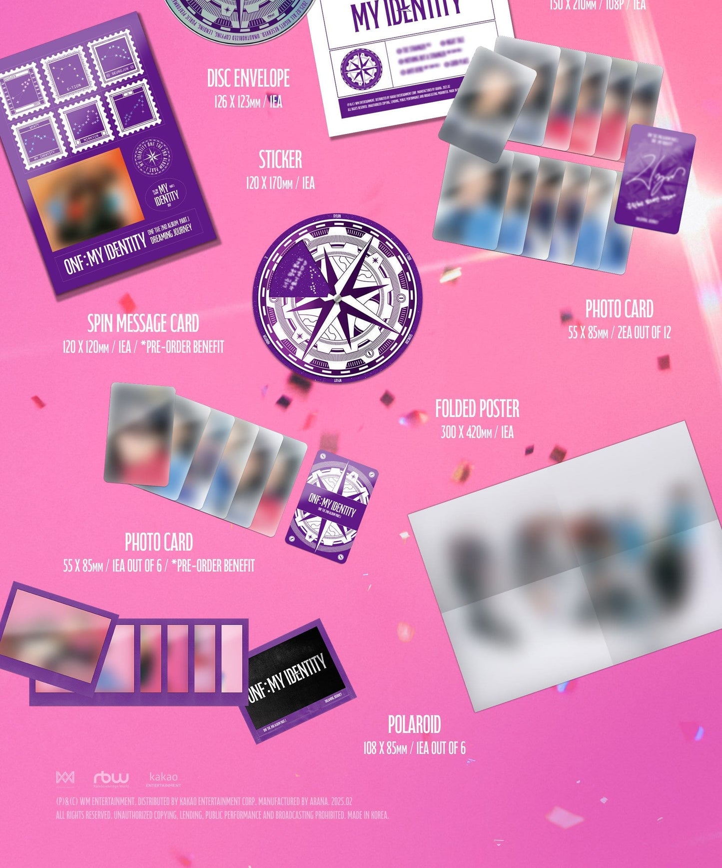ONF The 2nd Album Part.1 – ONF:MY IDENTITY (Random)