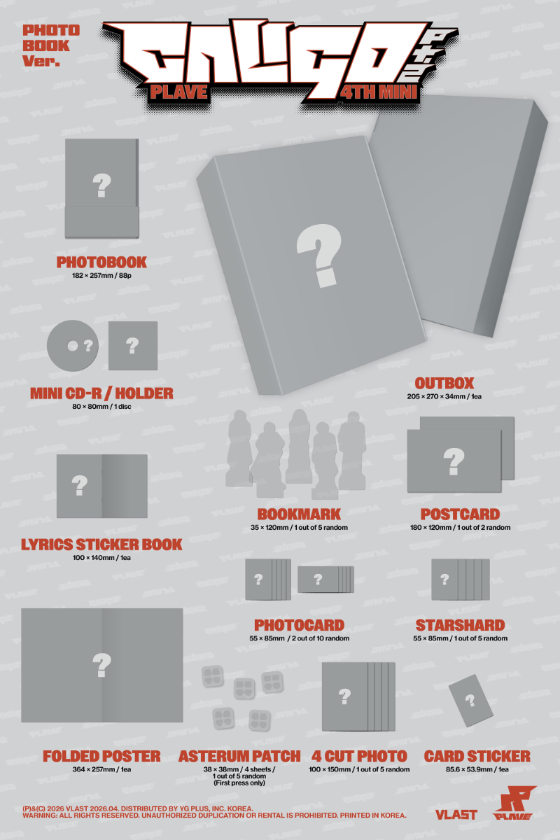 PRE-ORDER: PLAVE 4th Mini Album - Caligo Pt.2 (Photobook Ver.)