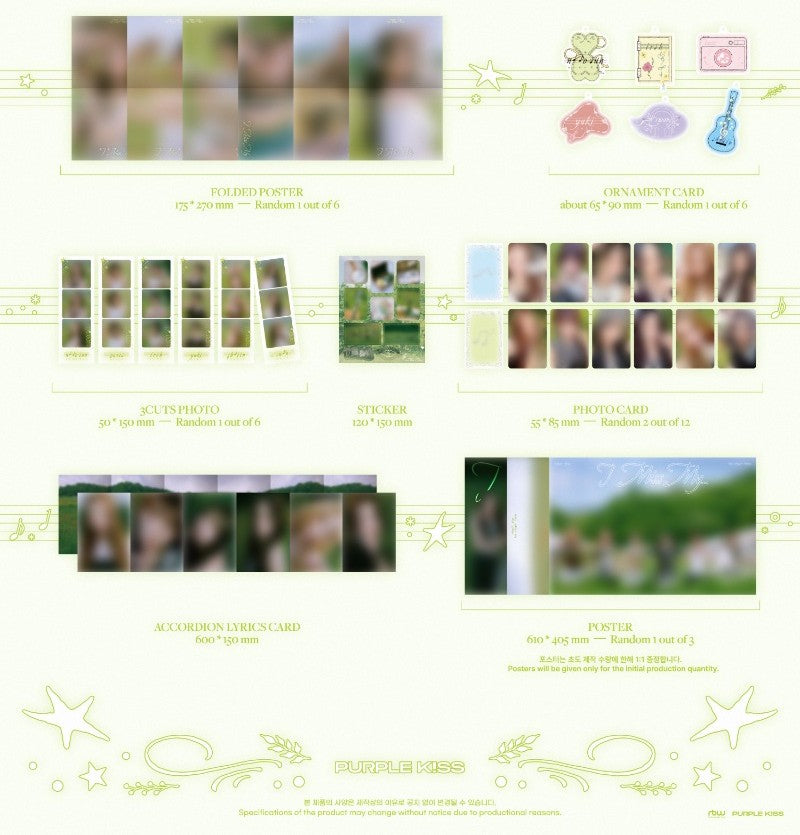 PURPLE KISS 2nd Single Album – I Miss My… (MAIN Ver.)