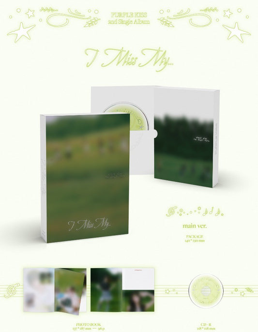 PURPLE KISS 2nd Single Album – I Miss My… (MAIN Ver.)