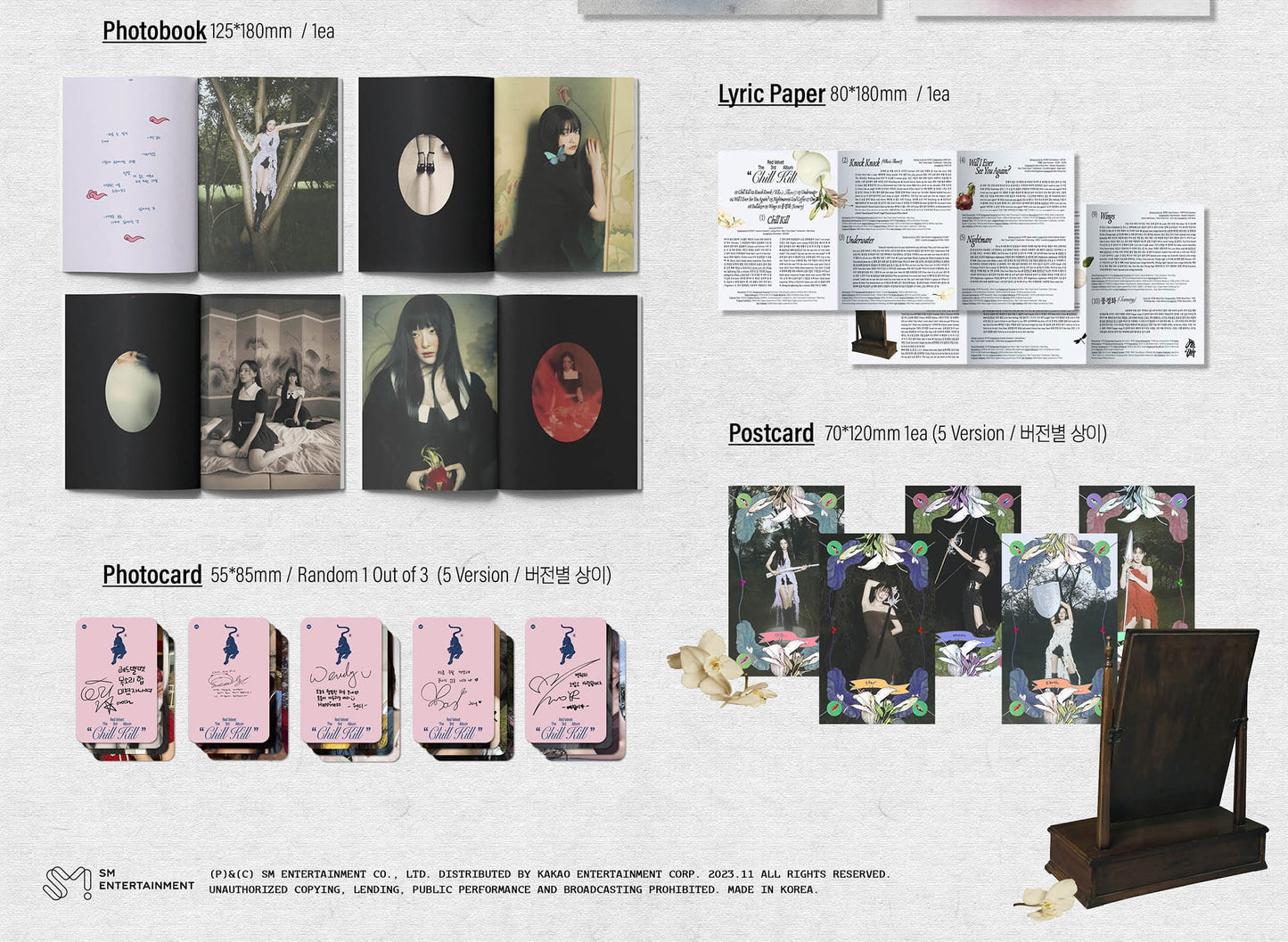 Red Velvet Album Vol. 3 – Chill Kill (Package Ver.) (Random)
