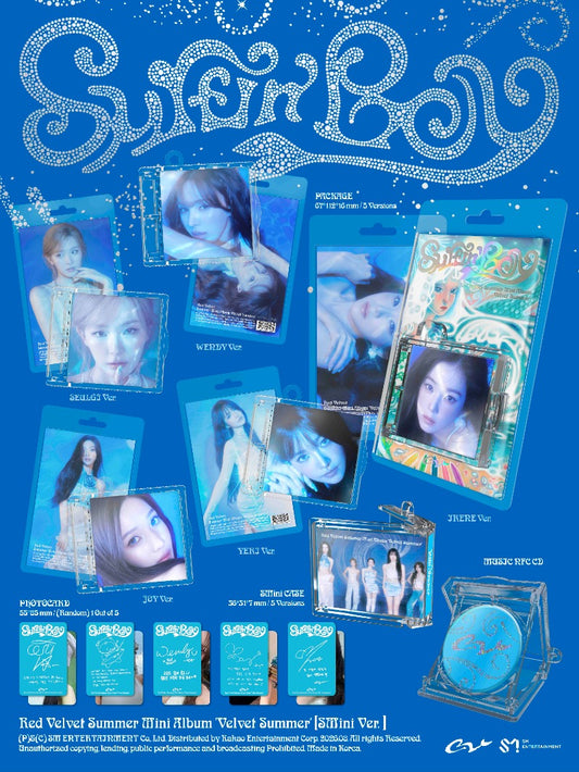 PRE-ORDER: Red Velvet Summer Mini Album - Velvet Summer (SMini Ver.) (Random)