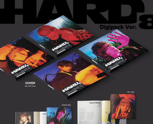 SHINee Album Vol. 8 - HARD (Digipack Ver.) (Random)