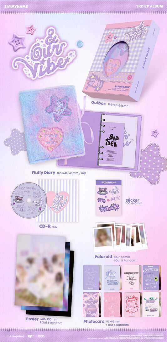 SAY MY NAME 3rd EP - &Our Vibe (OUR VIBE Ver.)