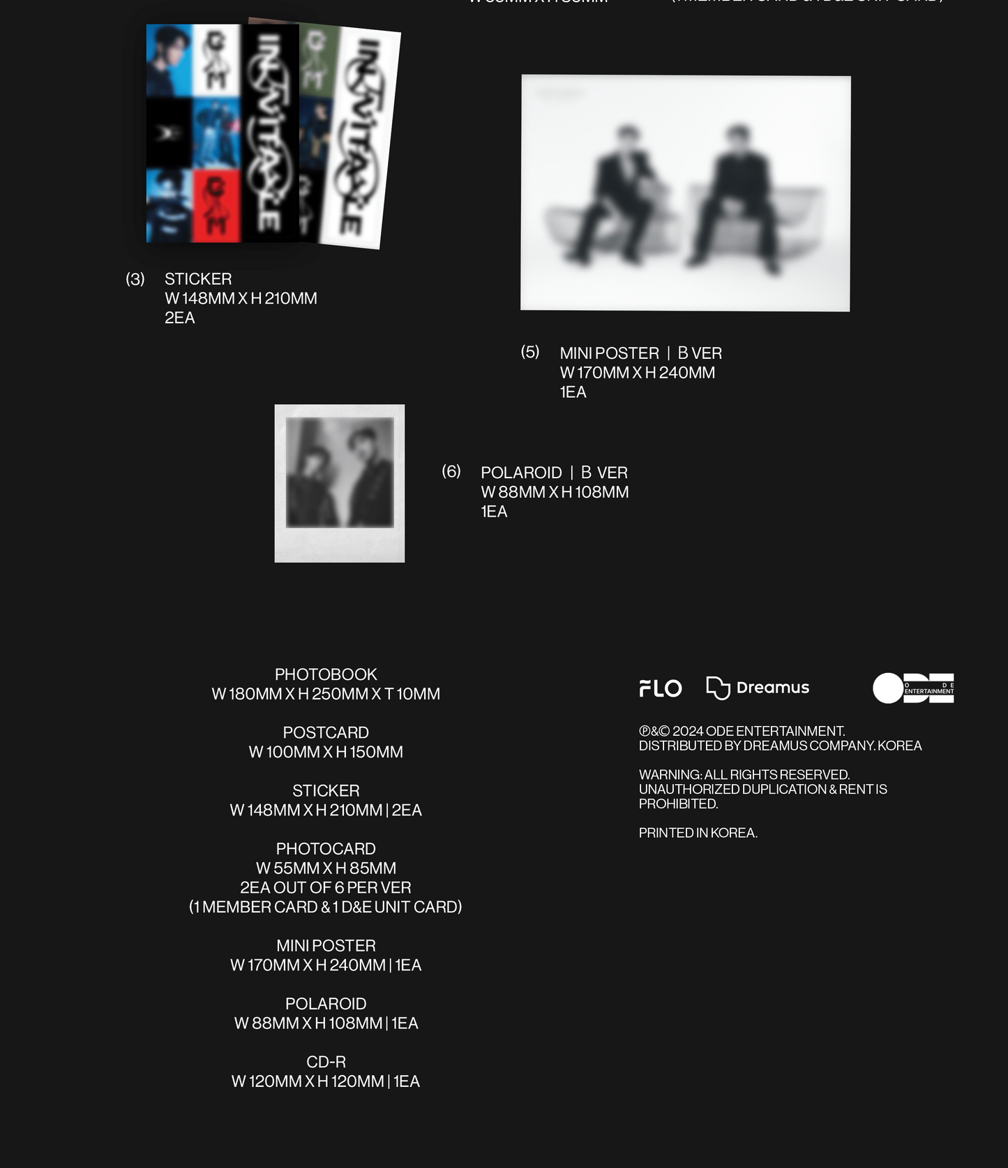 Super Junior D&E 6th Mini Album – INEVITABLE