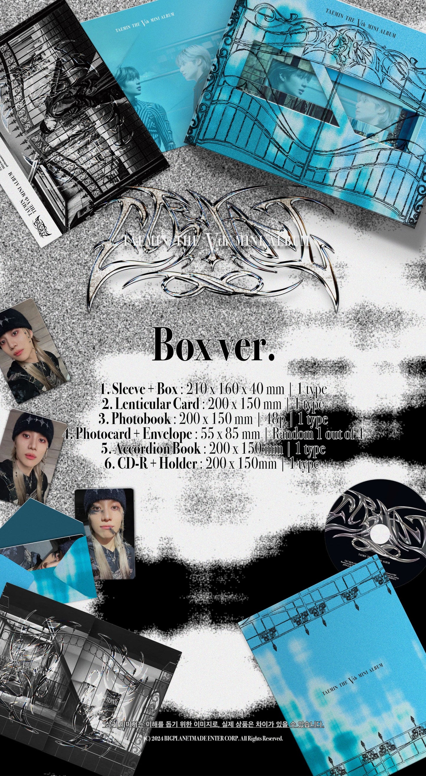 TAEMIN The 5th Mini Album – ETERNAL (Box Ver.)