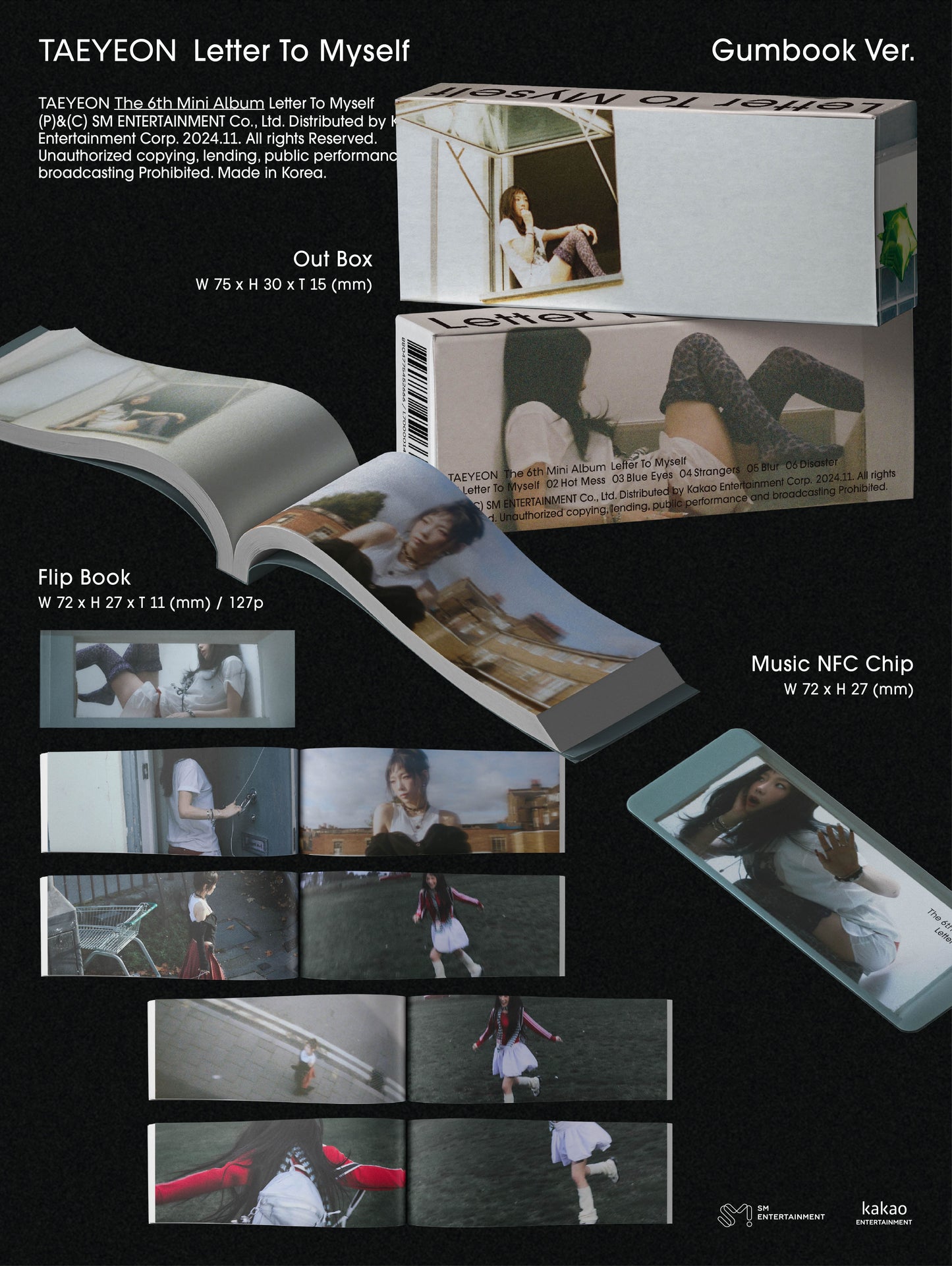 TAEYEON The 6th Mini Album – Letter To Myself (Gumbook Ver.)