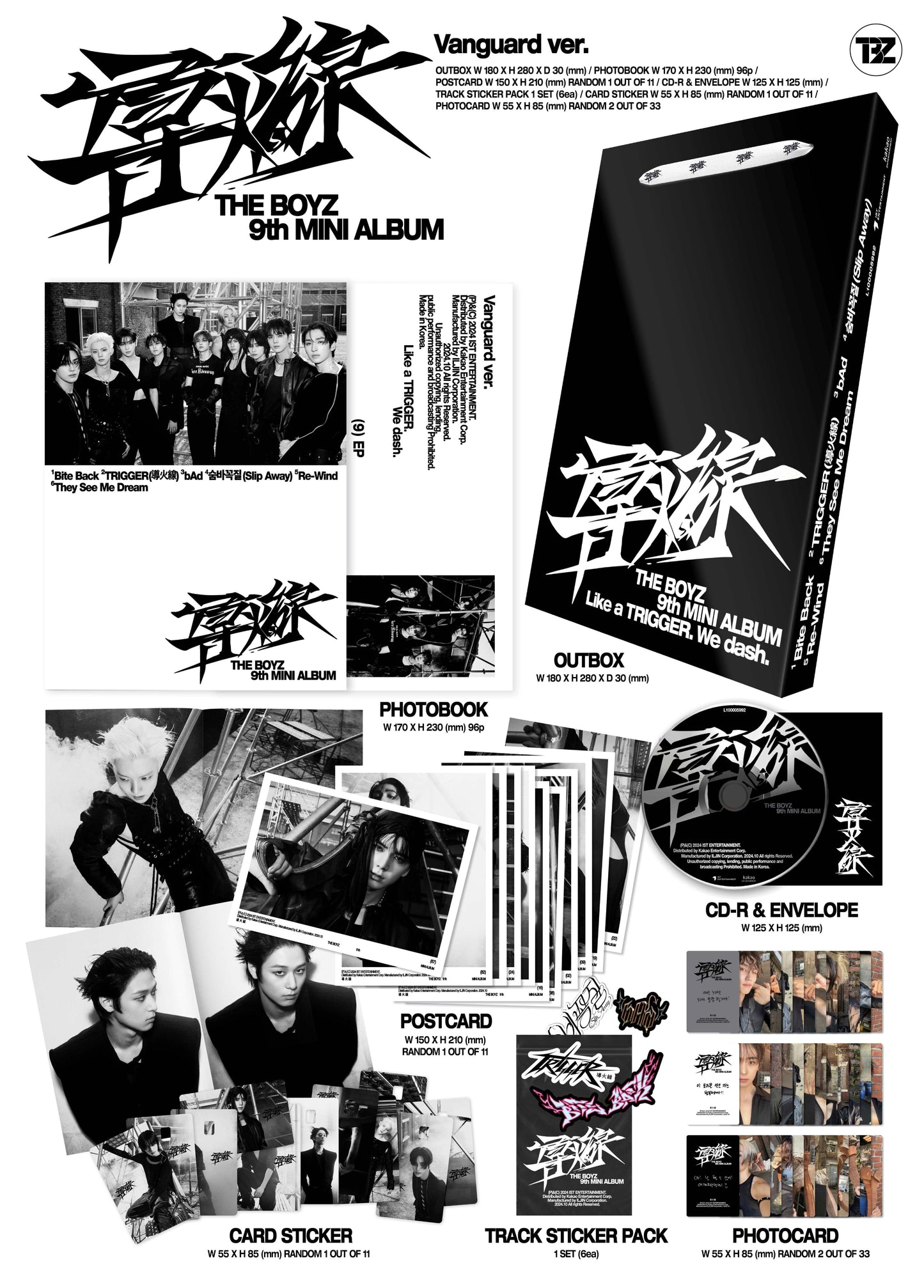 THE BOYZ 9th Mini Album – 導火線 (Trigger)