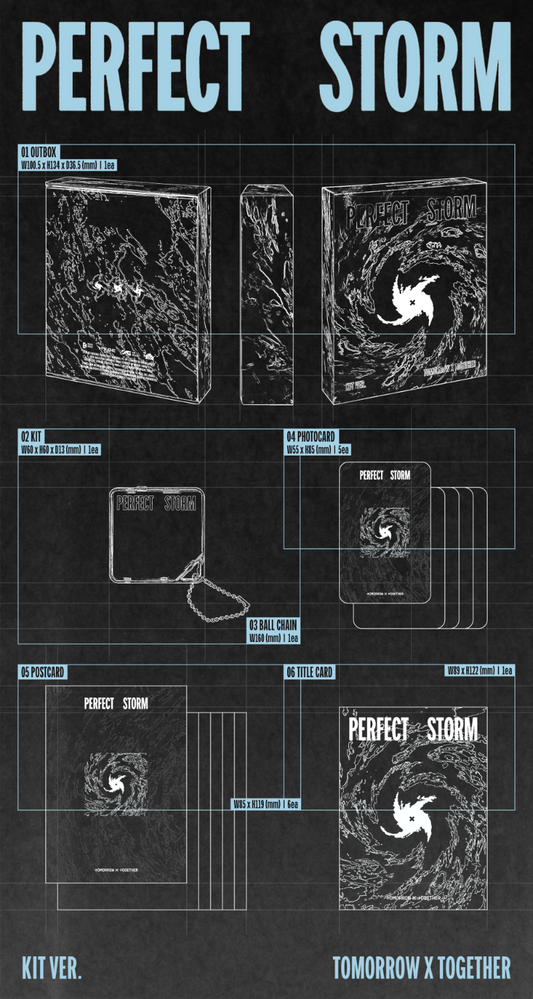 PRE-ORDER: TXT 9th Mini Album - PERFECT STORM (KiT Ver.)