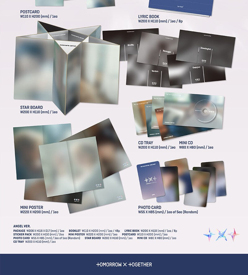 TXT – The Star Chapter: SANCTUARY (ANGEL Ver.) (Random)