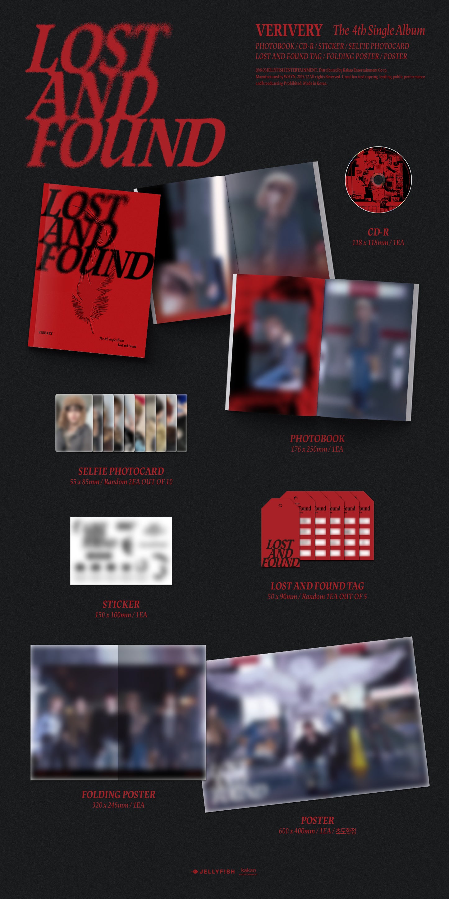 VERIVERY 4th Single Album - Lost and Found (Photobook Ver.)
