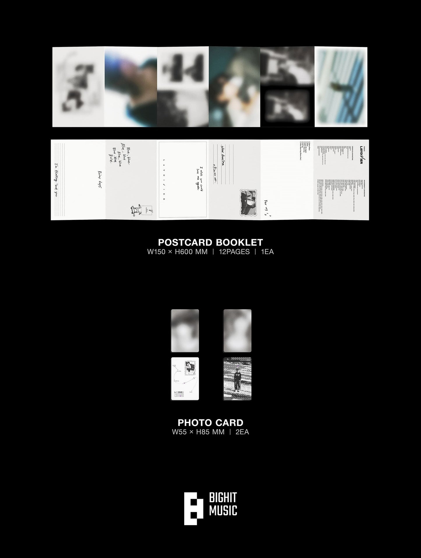 V (BTS) – ‘Layover’ (LP)