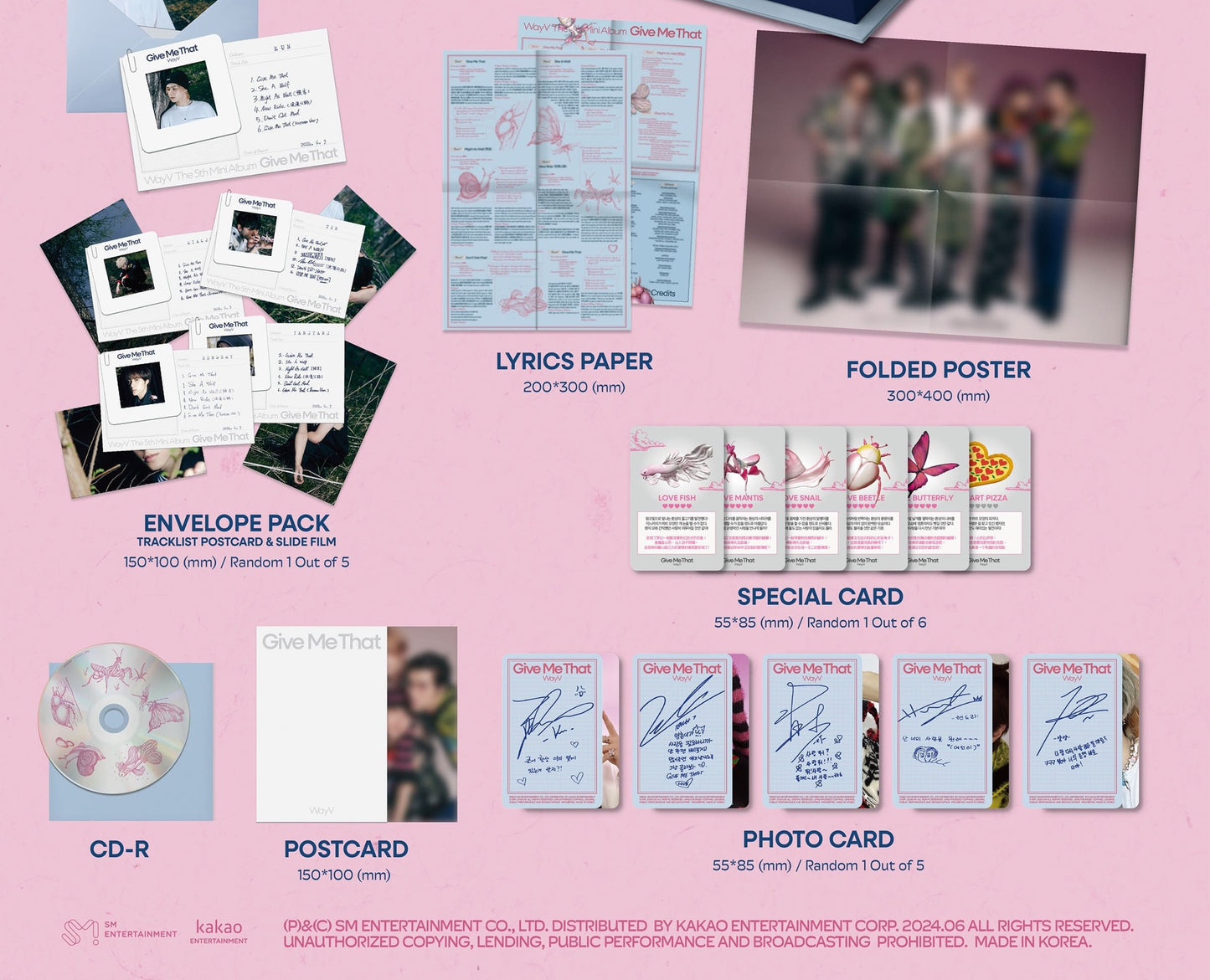 WayV The 5th Mini Album – Give Me That (Collection Ver.)