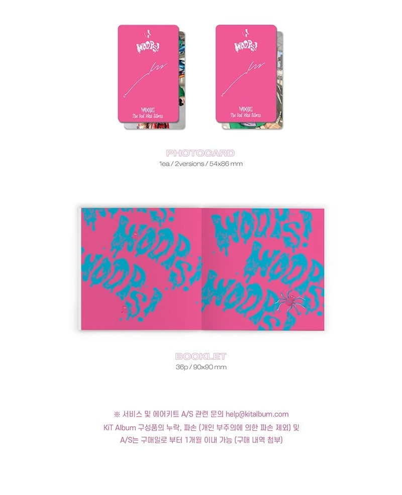 WOODZ 2nd MINI ALBUM 'WOOPS!' (KiT Album)